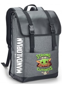 Раница The Mandalorian - Baby Yoda Strong in me Cuteness is